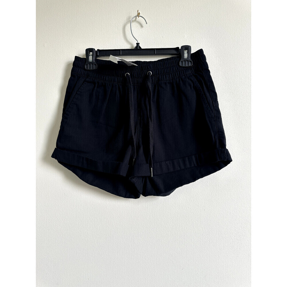 RDI Shorts Womens Elastic Waist Drawstring shorts size S black